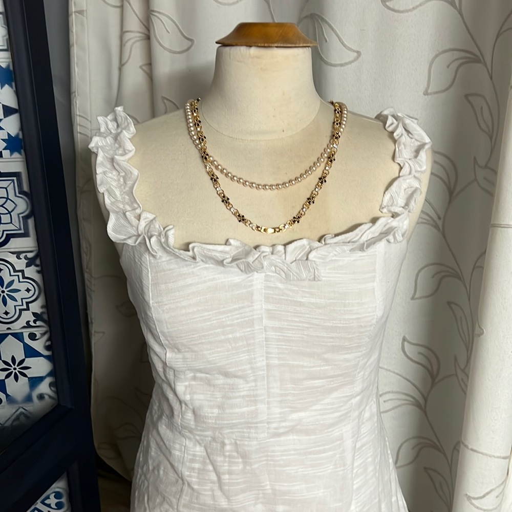 Petal & Pup Florez Dress White